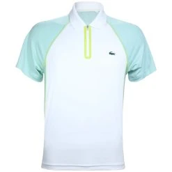 Lacoste Men's Short Sleeved Ribbed Collar Shirt DH5046-52-AWC