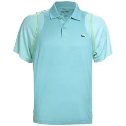 Lacoste Men's Short Sleeved Ribbed Collar Shirt DH5180-52-BR8