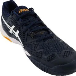 Asics Men's Gel-Resolution 8 1041A079-403 French Blue/White -Wilson Sales asics 1041a079 403 2 1