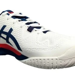 Asics Men's Gel-Resolution 8 WIDE (2E) 1041A113-103 -Wilson Sales asics 1041a113 103 5