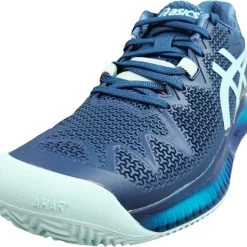 Asics Women's Gel-Resolution 8 WIDE (D) 1042A097-406 -Wilson Sales asics 1042a097 406 4
