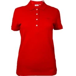 Lacoste Women's Stretch Cotton Polo PF5462-52-240