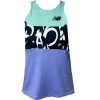 New Balance Women's Tournament Keyhole Tank WT21433-ECL 2 New Balance Women's Tournament Keyhole Tank WT21433-ECL -Wilson Sales nb wt21433 ecl