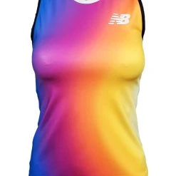 New Balance Women's Printed Tournament V-Neck Tank WT21435
