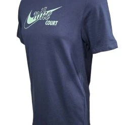 Nike Men's Court Dri-Fit Swoosh Tee DD8376-452 -Wilson Sales nike dd8376 452 2 1