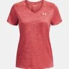 Under Armour Women's Tech Twist V-Neck T-Shirt 1258568-849 1 Under Armour Women's Tech Twist V-Neck T-Shirt 1258568-849 -Wilson Sales ua 1258568 849