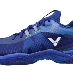 Victor Men's Indoor S82II-B Mazarine Blue -Wilson Sales victor s82ll blu