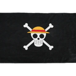 Victor X One Piece Luffy Skull Sport Towel [Black] TW-OPB C