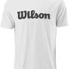 Wilson Men's UWII SCRIPT TECH TEE White -Wilson Sales wilson wra770305