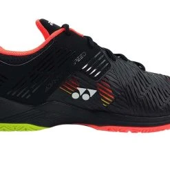 Yonex Men's Power Cushion Sonicage 2 Black/Yellow -Wilson Sales yonex shtslex bkyl 4